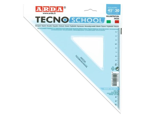 Squadra 45° 30 cm – ARDA Tecno School