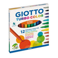 Giotto Turbo Color 12 pennarelli punta fine 2.8mm colori intensi