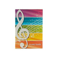 Music Book quaderno di musica pentagramma copertina arcobaleno chiave di violino