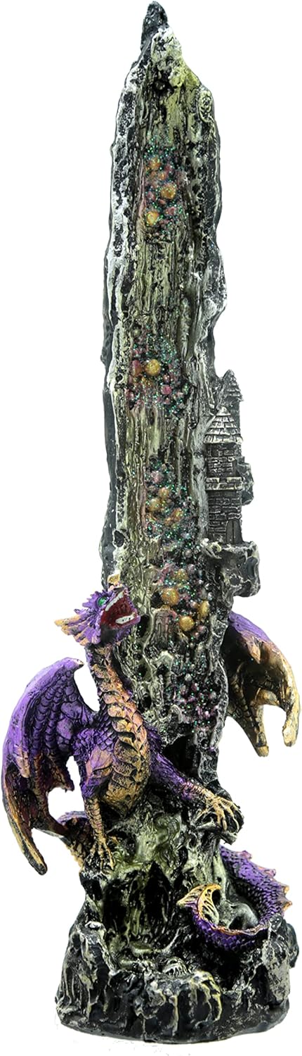 Porta Incensi a Bastoncino Drago Fantasy - 26x8 cm