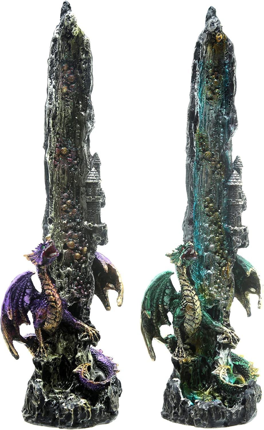 Porta Incensi a Bastoncino Drago Fantasy - 26x8 cm