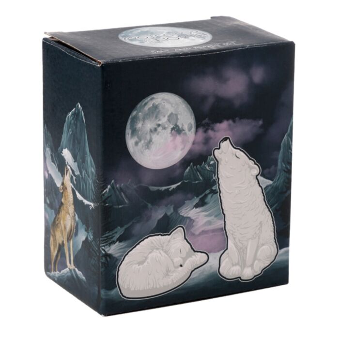 Set Saliera e Pepiera White Wolf - confezione