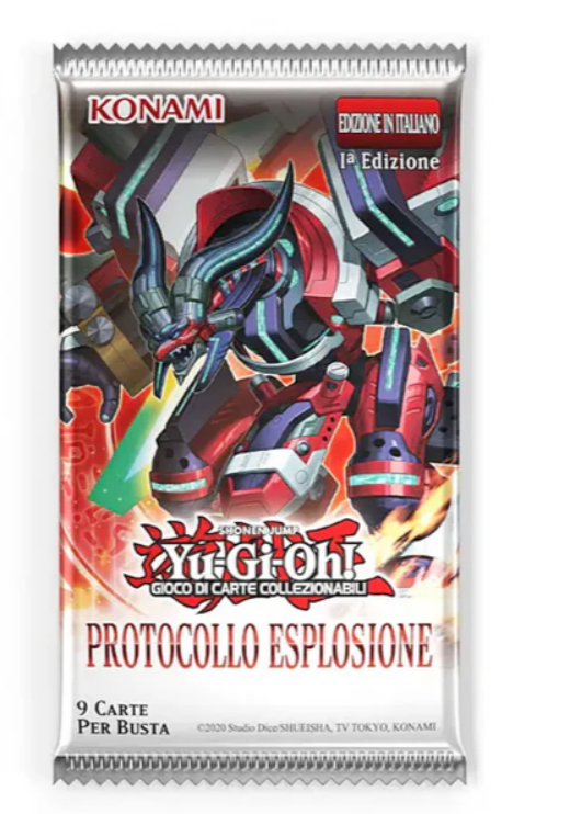 Busta Singola Yu-Gi-Oh! Protocollo Esplosione ITA