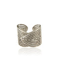 Anello fascia larga in acciaio inox