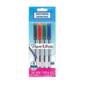 Set 4 Penne Gel Paper Mate Smooth Writing - Nero Rosso Verde Blu