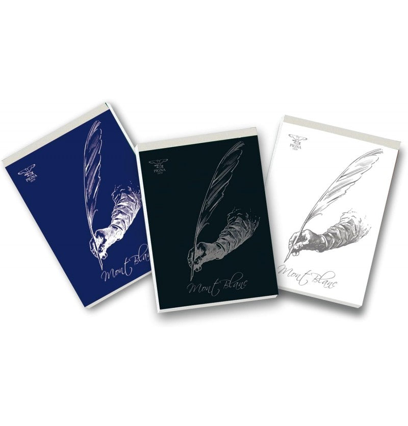 Blocco notes Mont Blanc A5 rigatura 1R tre colori