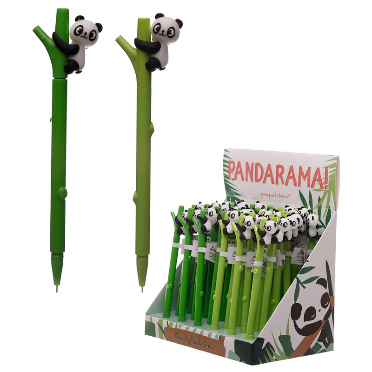 Penna Panda Pandarama - Verde Scuro e Verde Chiaro
