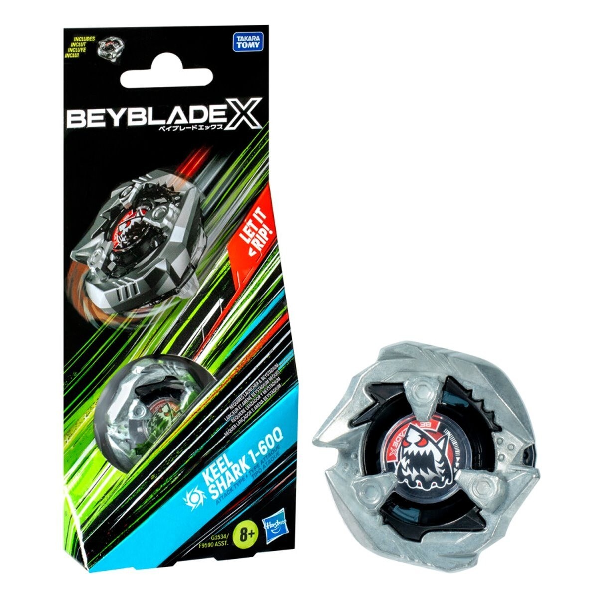 Beyblade X Keel Shark 1-60Q - Hasbro