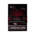 Gothica Lined Notebook quaderno a righe copertina gotica nera e rossa