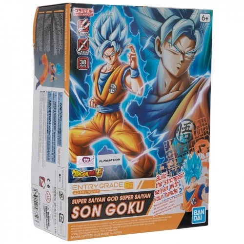Bandai Entry Grade Son Goku Super Saiyan God Super Saiyan - Model Kit Dragon Ball Super