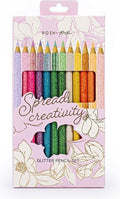 Set 12 Matite Glitter Spreads Creativity Posh + Pop